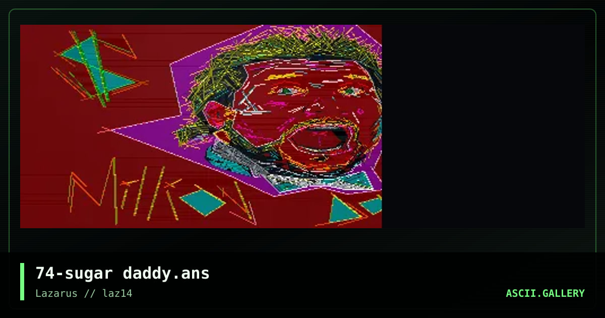 Sugar Daddy, by discofunk 1974, 2021