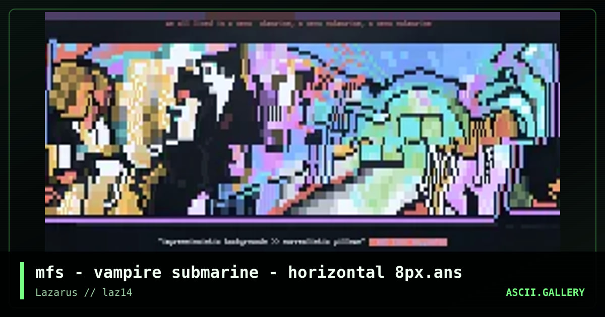 vampire mixing drinks in a sub, by mel farr suppastar, 2021