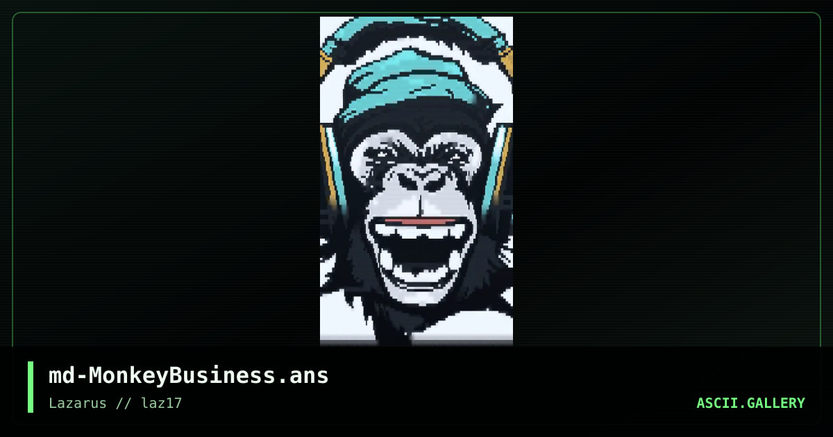 Monkey Business, by maddog, 2023