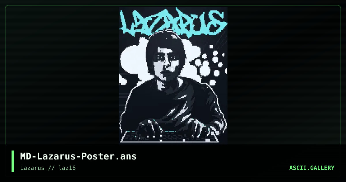 LaZaRuS, by maddog, 2023