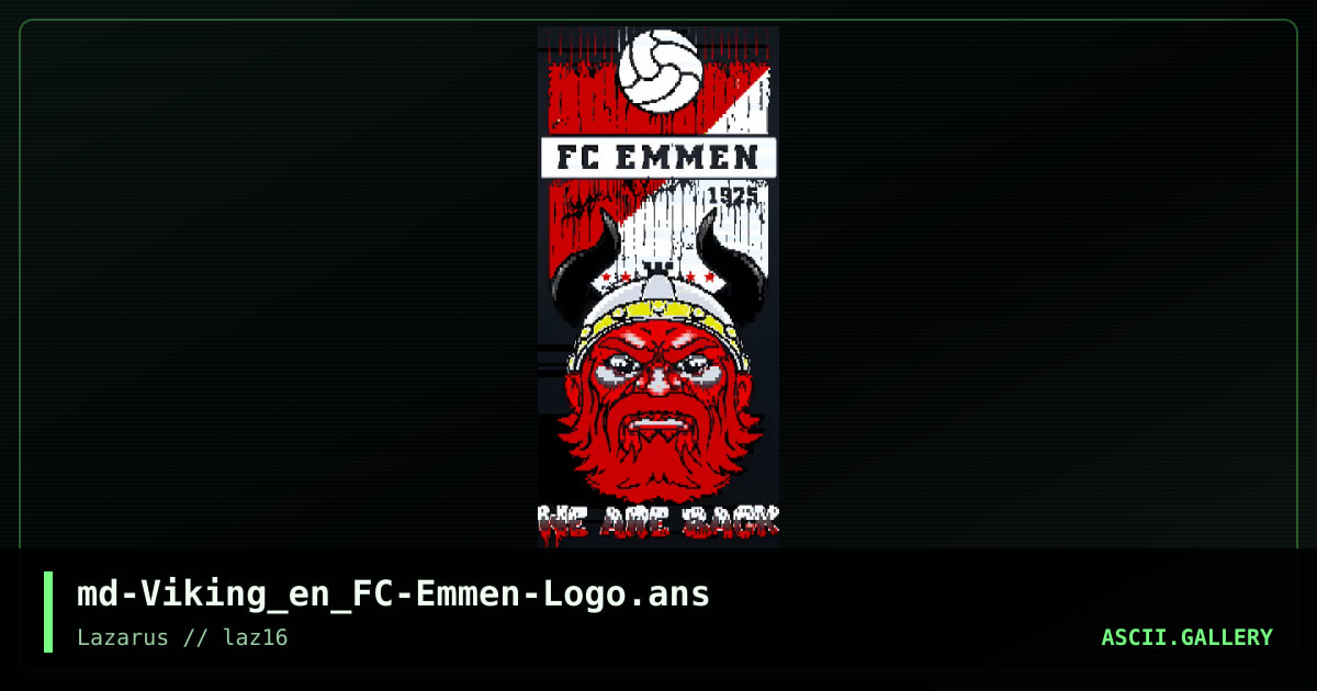 FC Emmen - We are back, by maddog, 2023