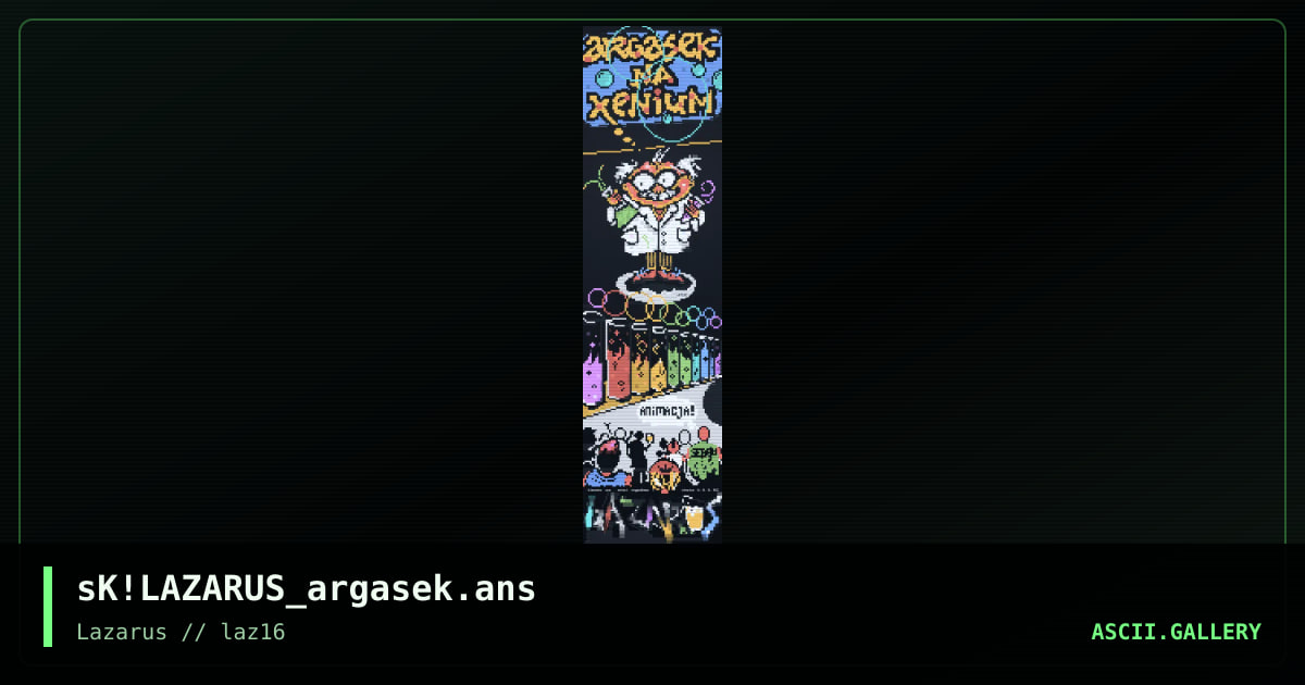 Argasek na Xenium!, by simonking, 2023