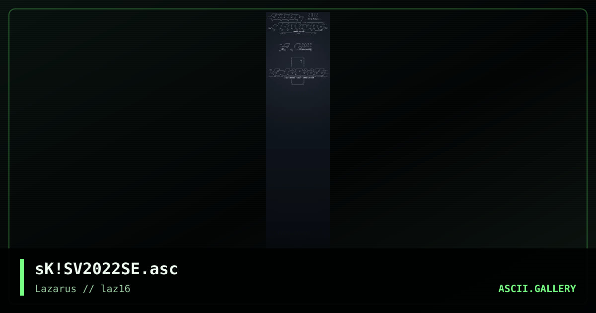 sK!SV2022SE.asc, by simonking, 2023