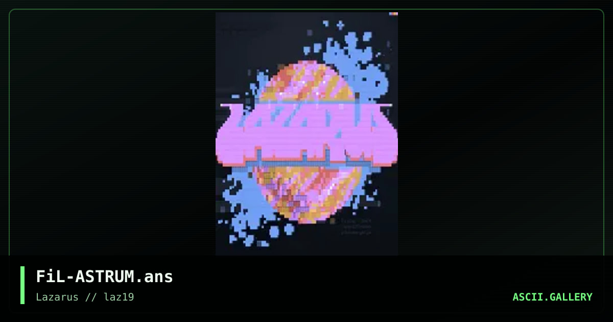 PLANET 31337, by filth, 2024