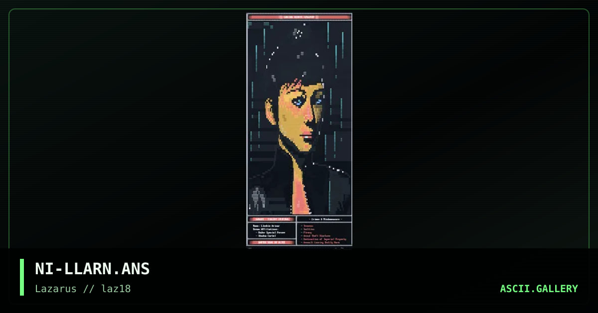 Lleshie Arinar Portrait, by nitron, 2024
