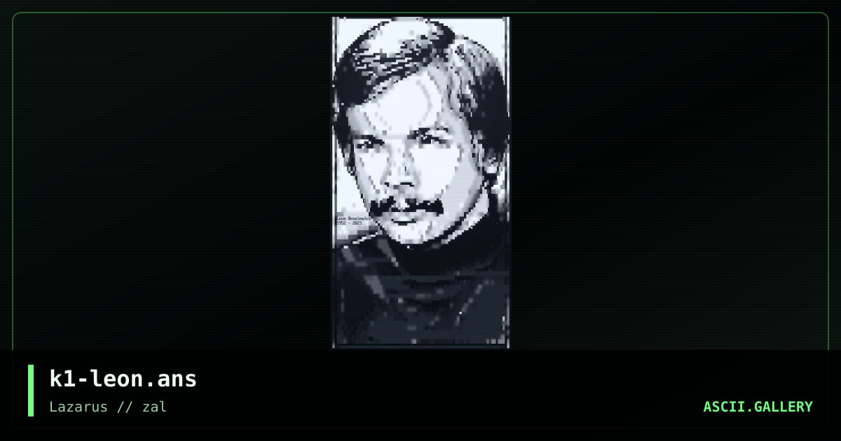 A Portrait of Leon, by knocturnal, 2026