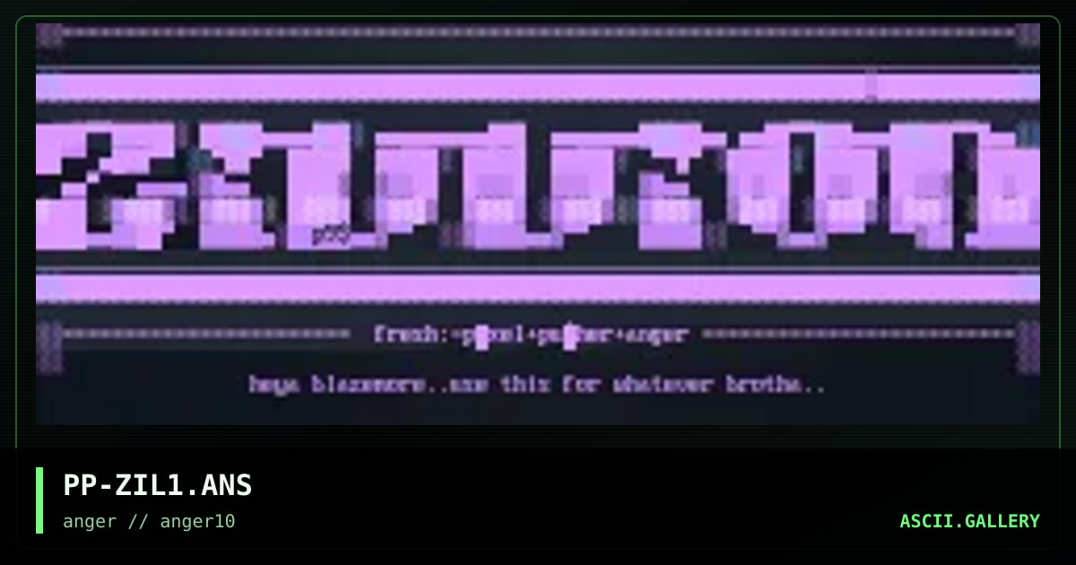 zillion, by pixel pusher, 1996
