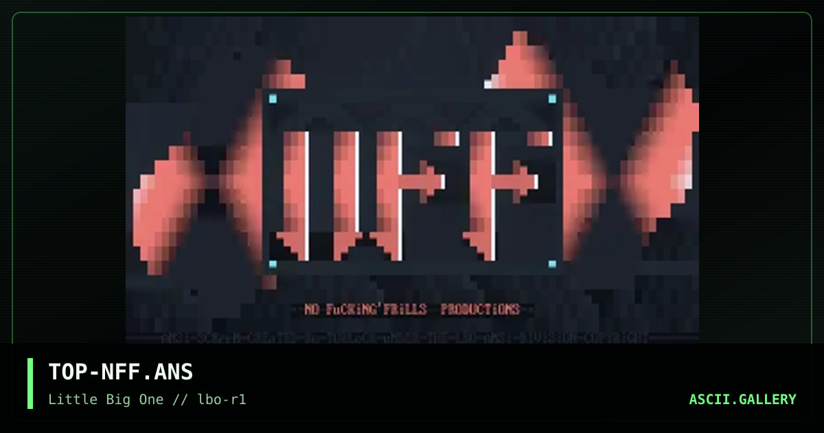 TOP-NFF.ANS, by torlock pop, 1993