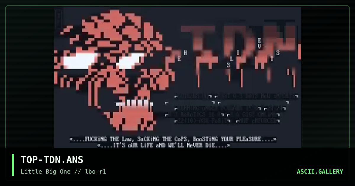 TOP-TDN.ANS, by torlock pop, 1993