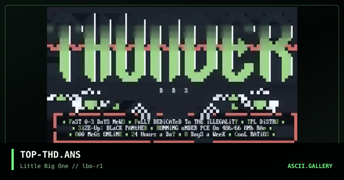 TOP-THD.ANS, by torlock pop, 1993