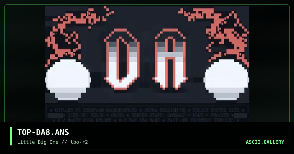 TOP-DA8.ANS, by torlock pop, 1994