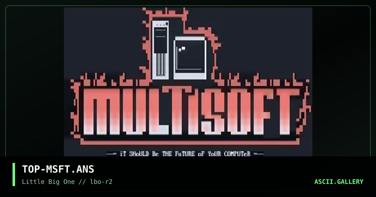 TOP-MSFT.ANS, by torlock pop, 1994