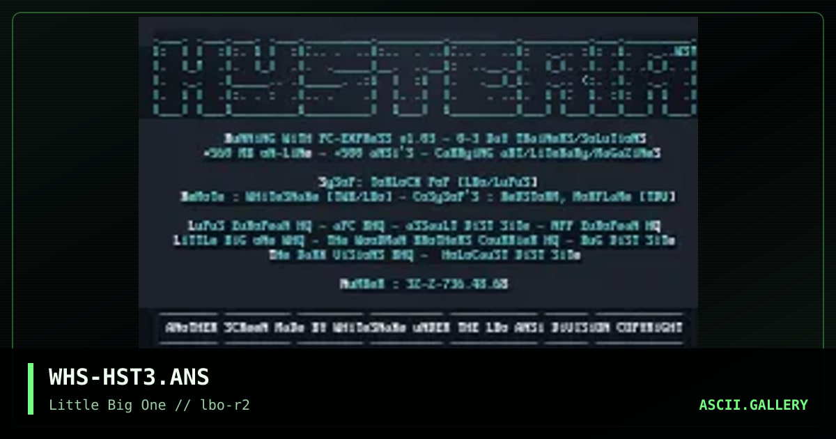 WHS-HST3.ANS, by whitesnake, 1994