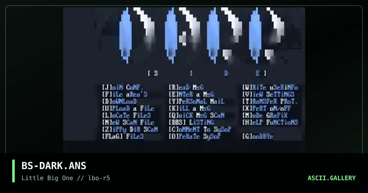 BS-DARK.ANS, by burps, 1994