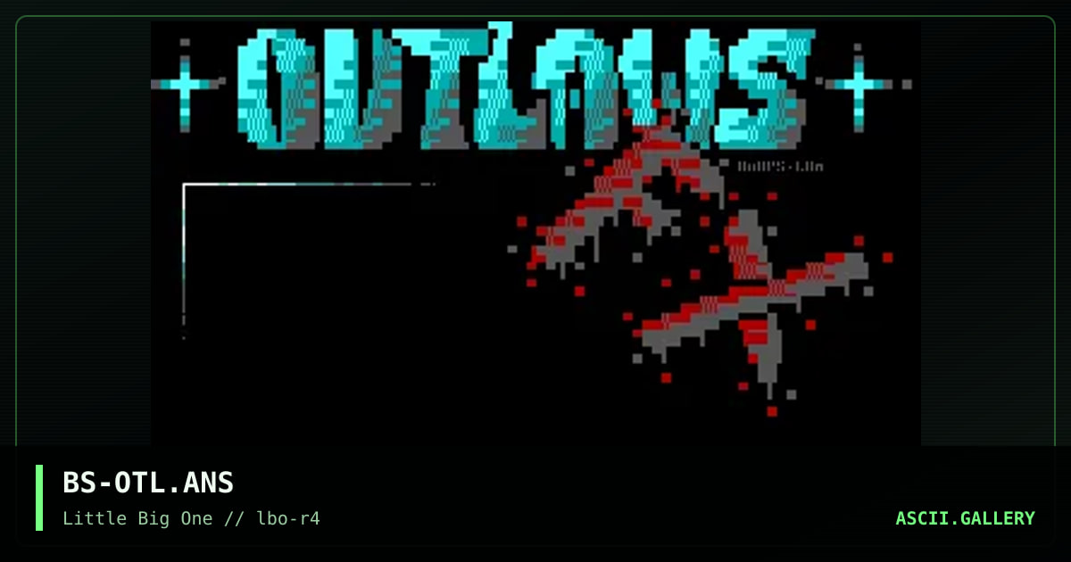 Outlaws FX, by burps, 1994