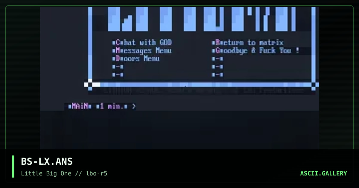 BS-LX.ANS, by burps, 1994