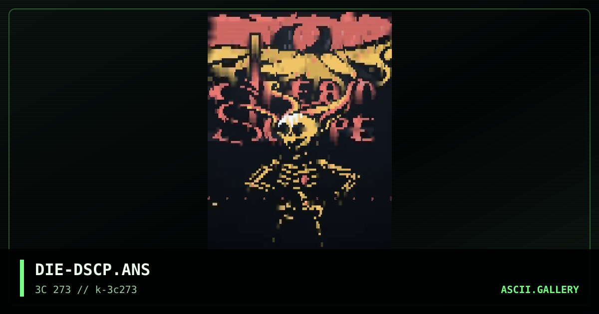 DIE-DSCP.ANS, by dieznyik, 1996