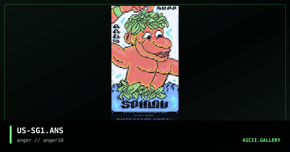 spinal hamma..er gamma, by pixel pusher, ninelives, 1996