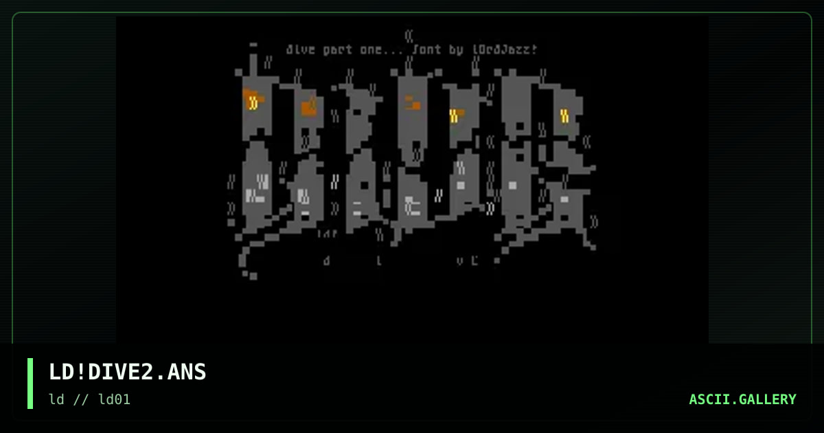dive2, by lord jazz, 1995