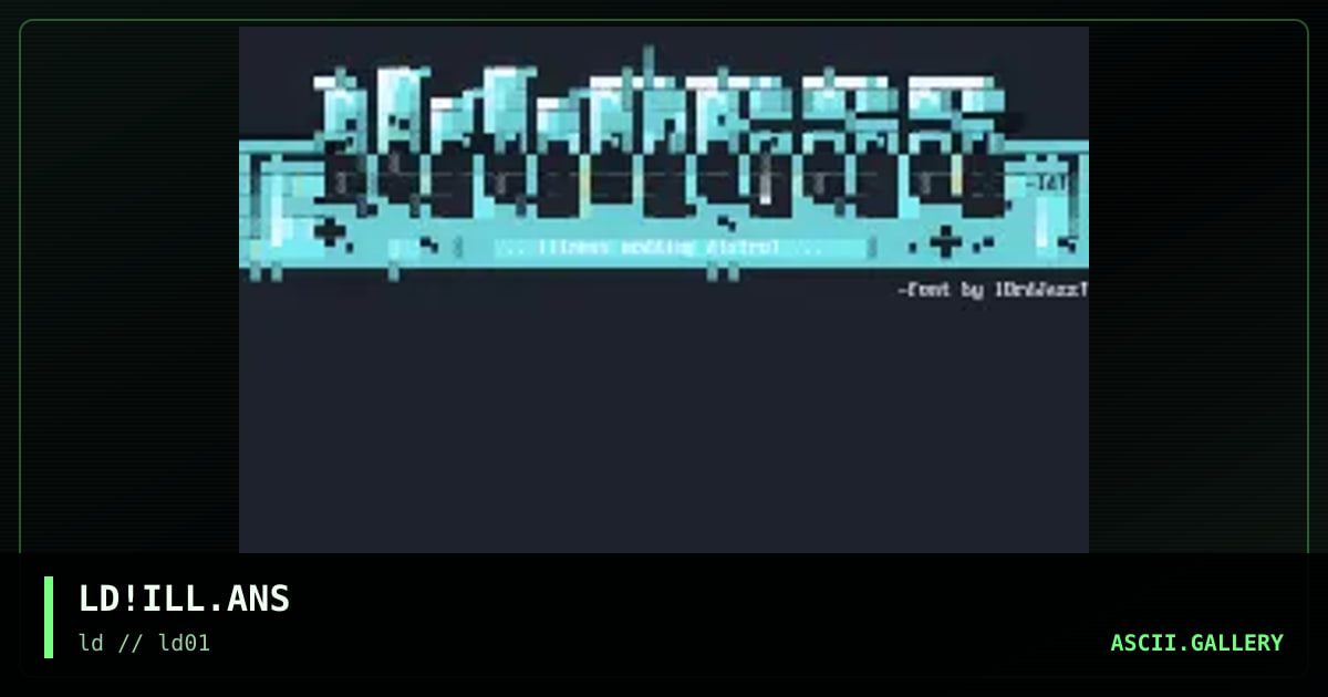 illness modding crew, by lord jazz, 1995