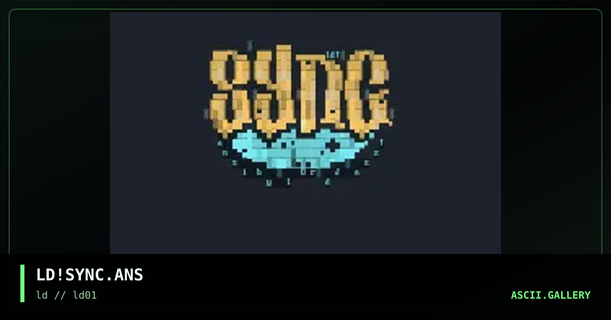 sync, by lord jazz, 1995