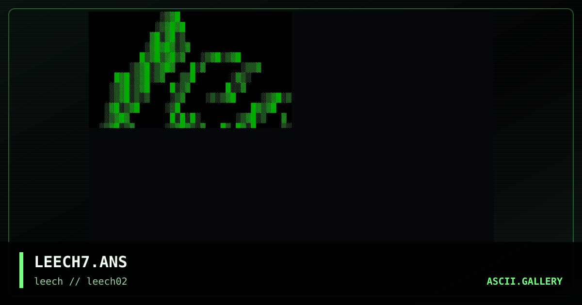 LEECH7.ANS, by untagged, 1996