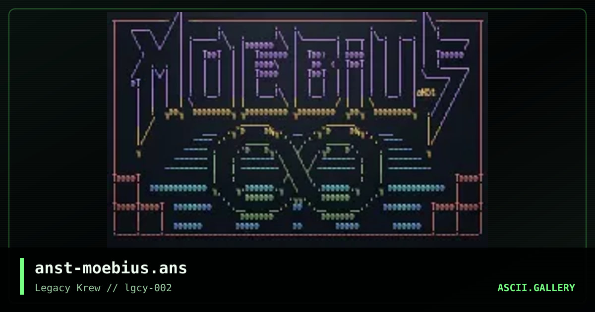 Moebius, by anachronist, 2020