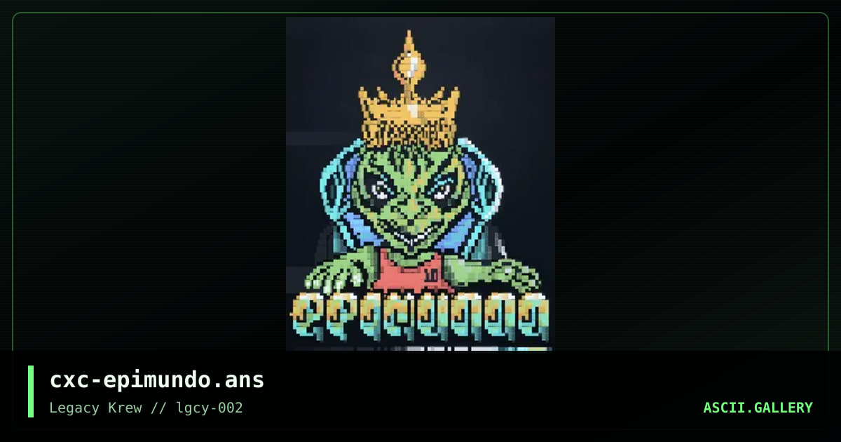 Epimundo, by coaxcable, 2020
