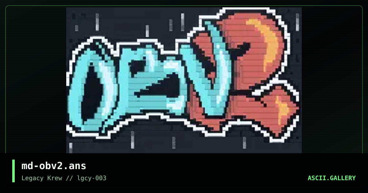OBV/2 logo, by maddog, 2021