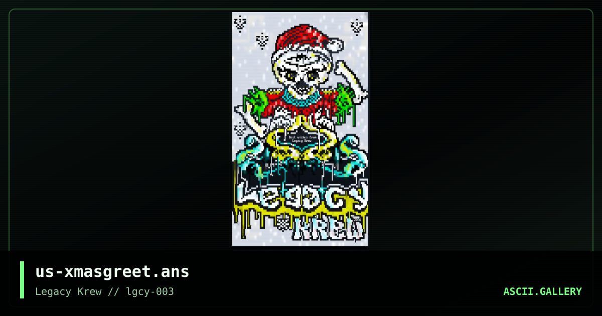 Xmas Greetings, by maddog, coaxcable, 2021