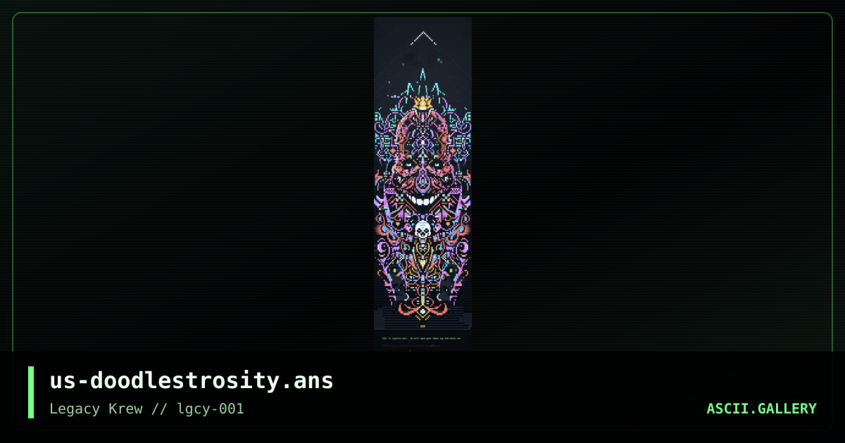 The Doodlestrosity, by warpus, mx, 2019