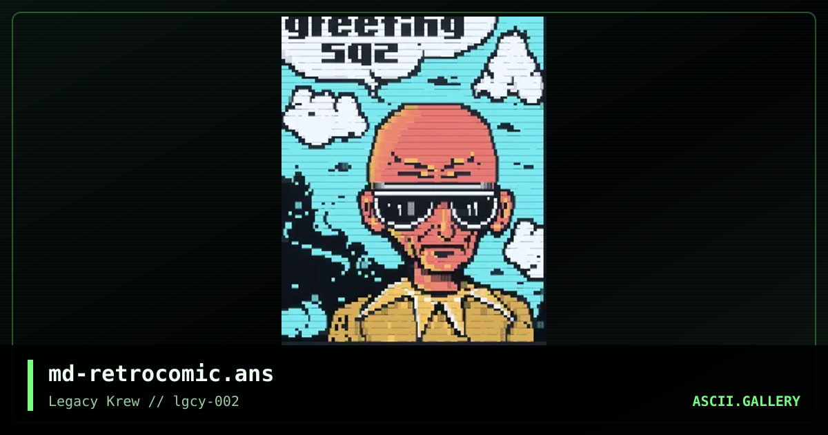 md-retrocomic.ans, by maddog, 2020