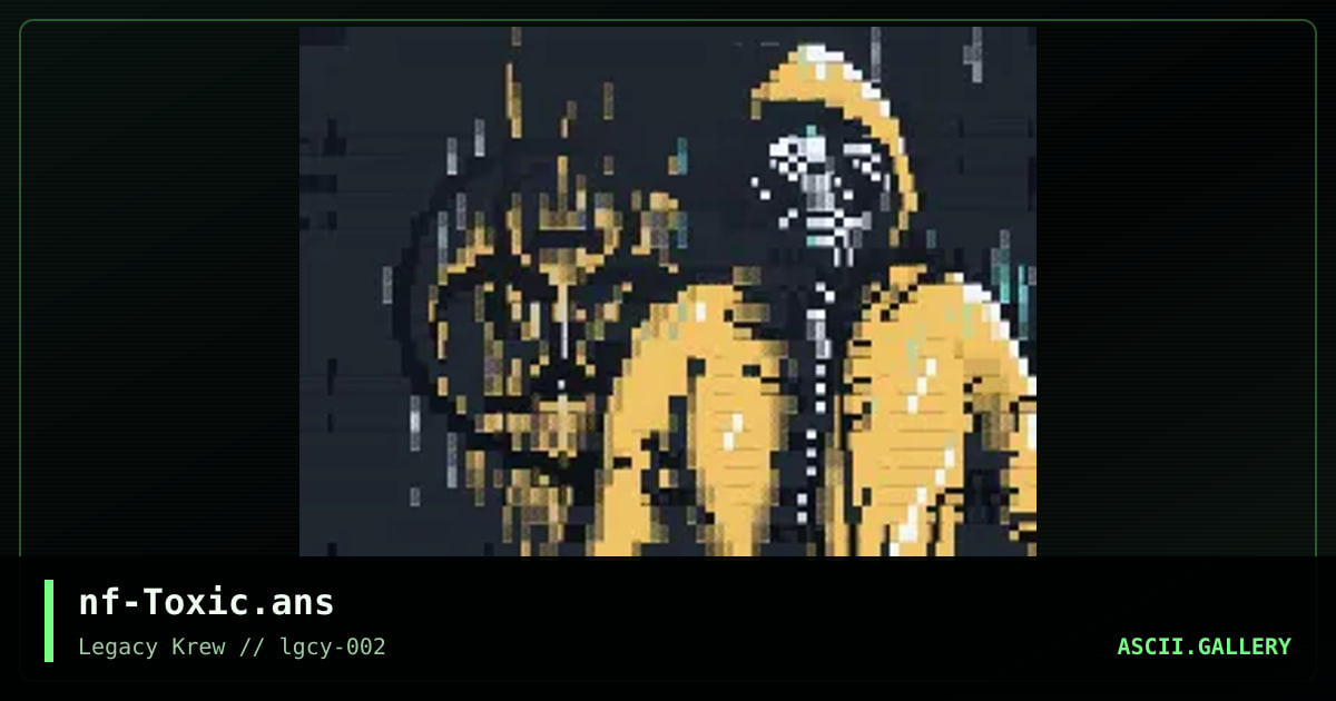 toxic, by necrofiliac, 2020