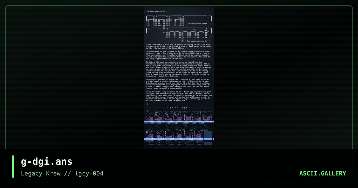 diGiTAL iMPACT, by griskokare, 2022