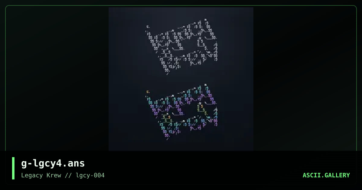 Legacy Krew 4 diz, by griskokare, 2022