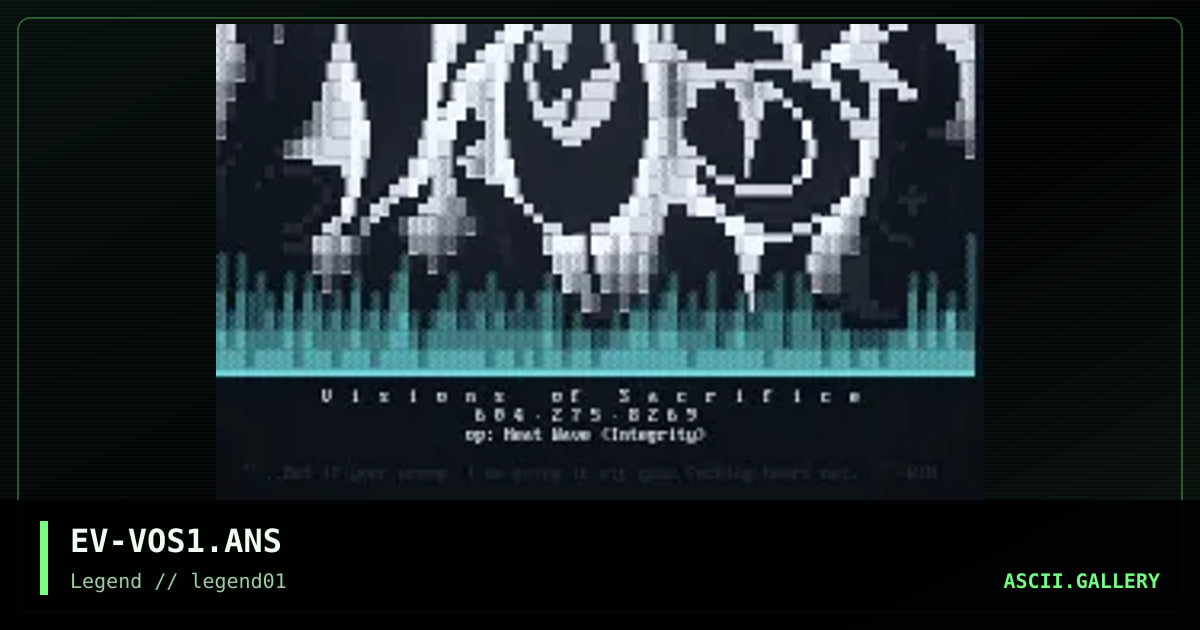 Visions Of Sacrifice, by everlast, 1995