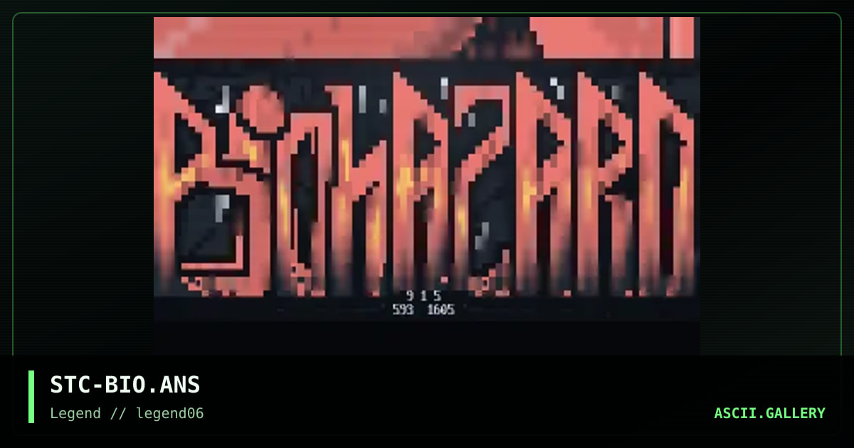 BioHazard, by stone the crow, 1996