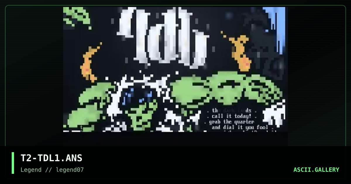 The Dark Lands, by terminator2, 1996
