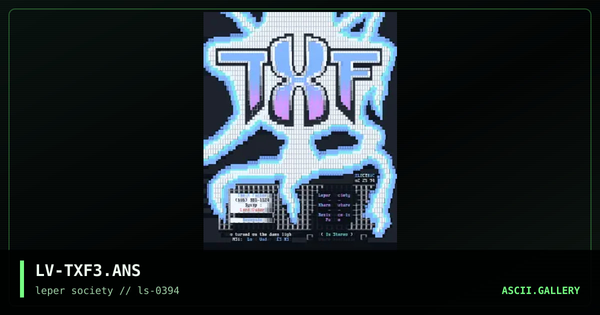 LV-TXF3.ANS, by lord vade, 1994