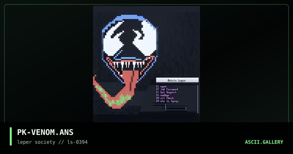 PK-VENOM.ANS, by psichosonic, 1994