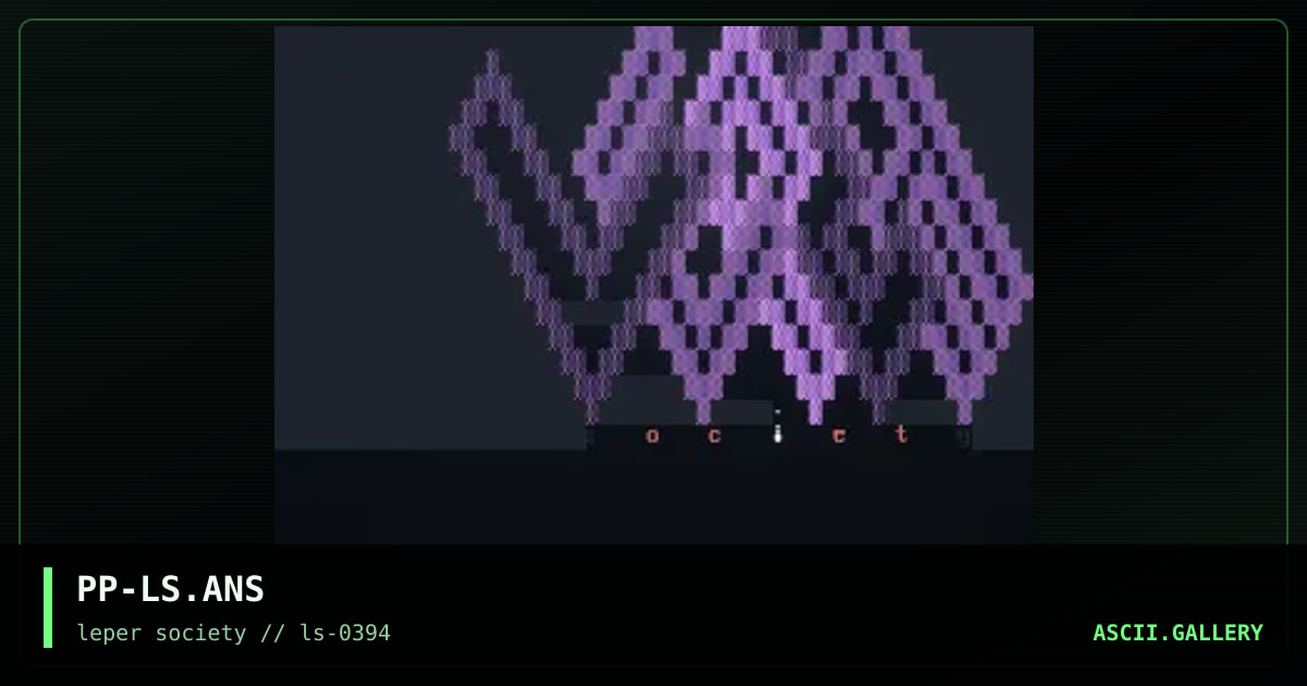 PP-LS.ANS, by phorce phed, 1994
