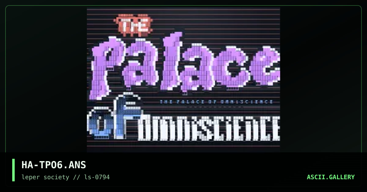 HA-TPO6.ANS, by hacker, 1994