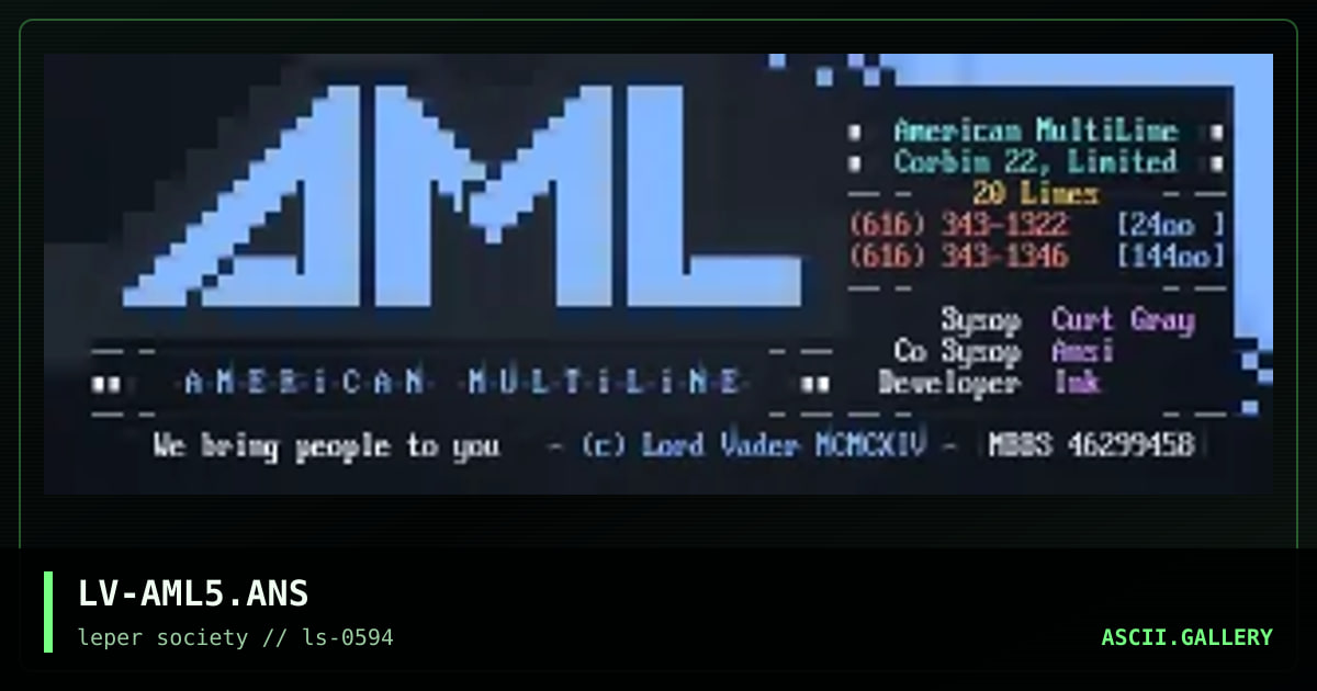 LV-AML5.ANS, by lord vade, 1994