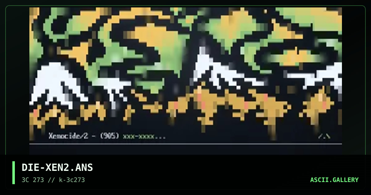 DIE-XEN2.ANS, by dieznyik, 1996