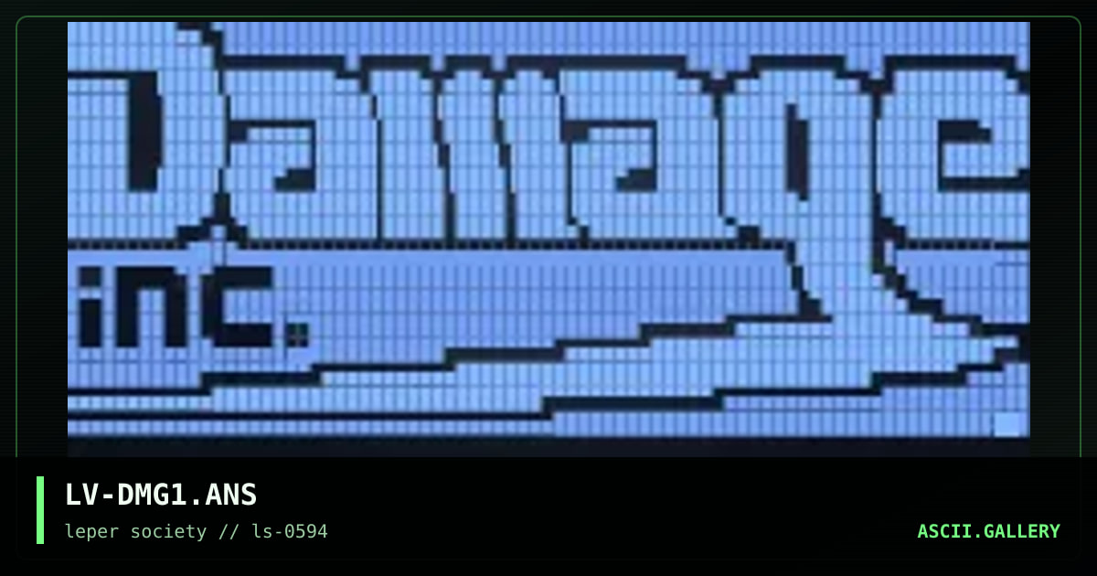 LV-DMG1.ANS, by lord vade, 1994