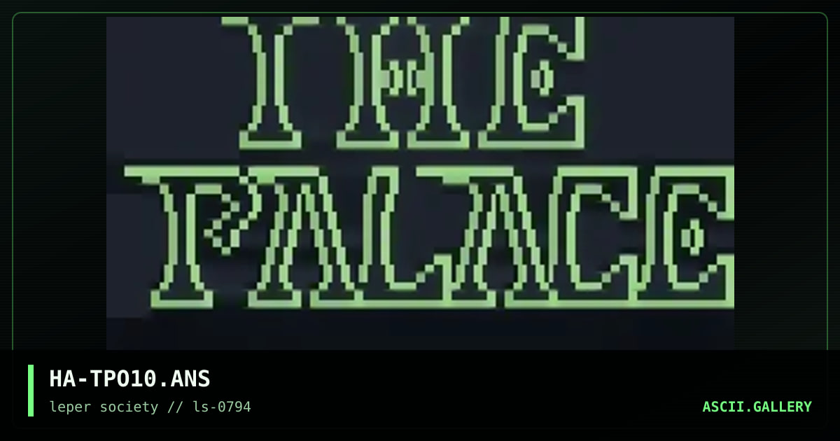 HA-TPO10.ANS, by hacker, 1994
