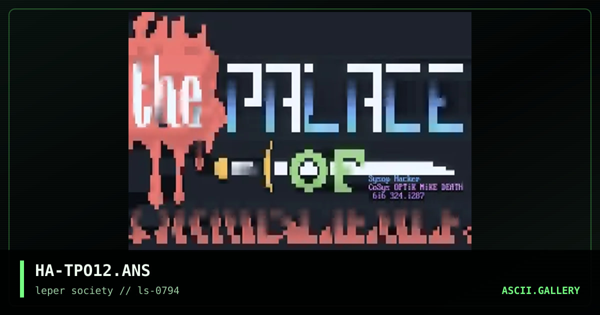HA-TPO12.ANS, by hacker, 1994