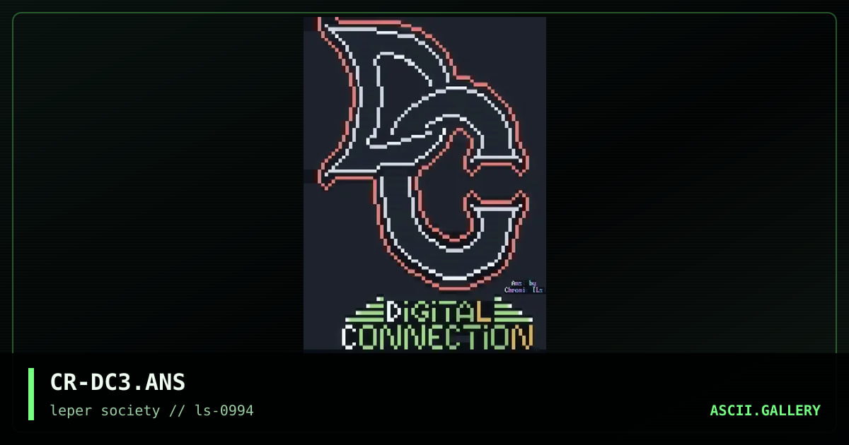 CR-DC3.ANS, by chronic 616, 1994