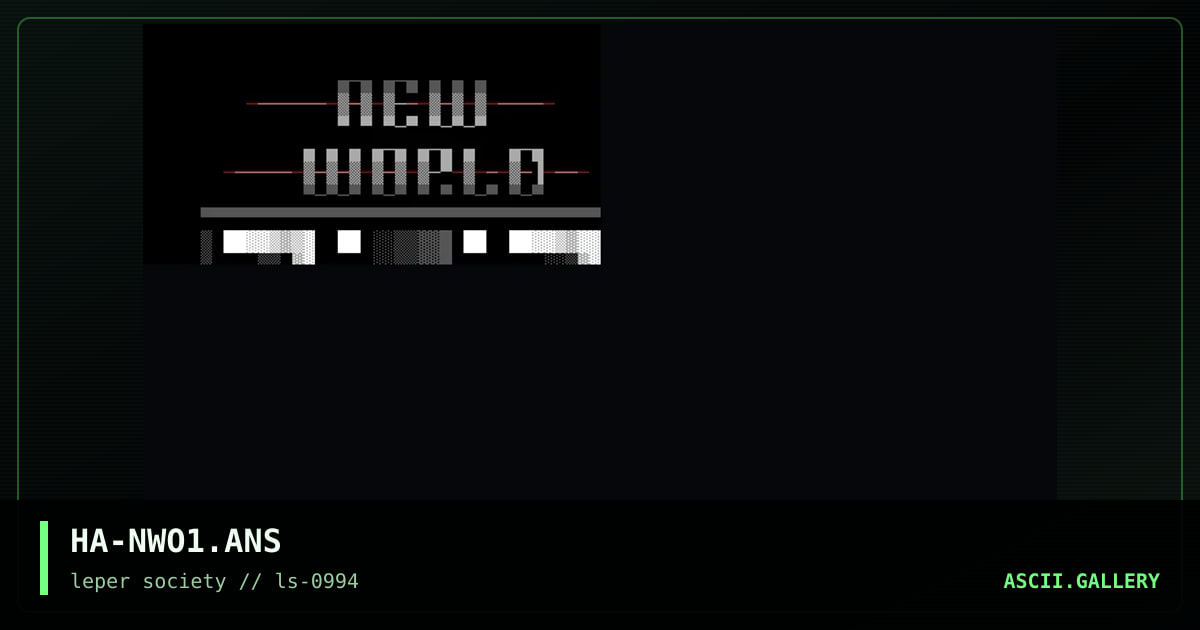 HA-NWO1.ANS, by hacker, 1994