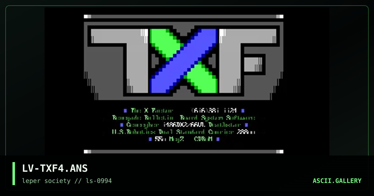 LV-TXF4.ANS, by lord vade, 1994